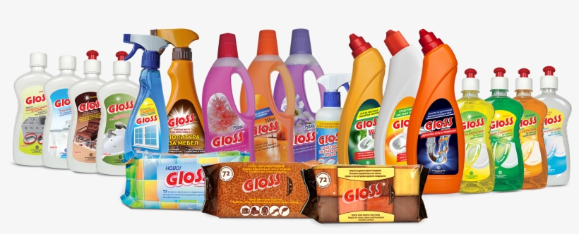 The “gloss” Collection Offers A Wide Assortment Of - Abrasive Cleaners, transparent png #3557146