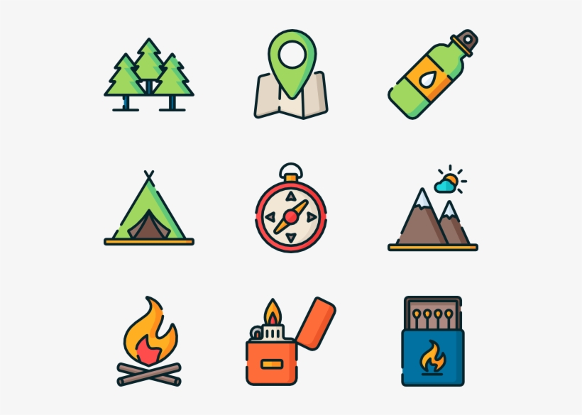 Outdoor Activities - Outdoor Activity Icon Png, transparent png #3557570