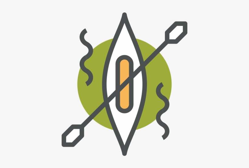 Camper Icon Activity - River Rafting Icon Png, transparent png #3557647