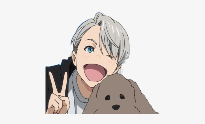 26 Images About Yuri On Ice On We Heart It - Yuri On Ice Selfie, transparent png #3558500
