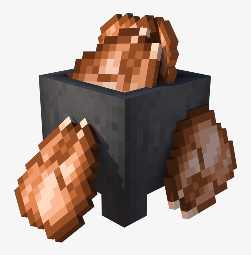 Minecraft Chicken Cauldron By Aziascreations-d6kap1g - Cooked Chicken, transparent png #3558503