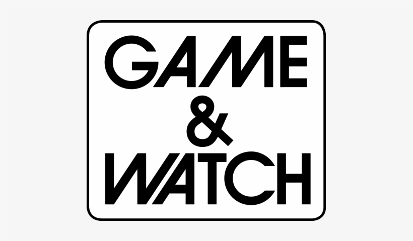 Game & Watch Logo - Game & Watch Logo, transparent png #3558505