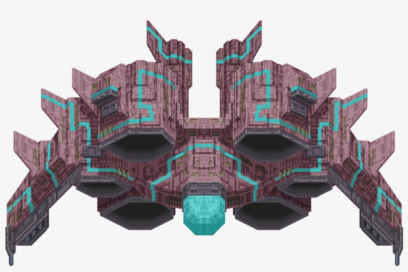 Carrier Boss Sprite - Boss Sprite, transparent png #3558528