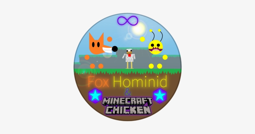 Fox Hominid & Minecraft Chicken - Minecraft 2018 Poster Calendar - Online Exclusive, transparent png #3558633