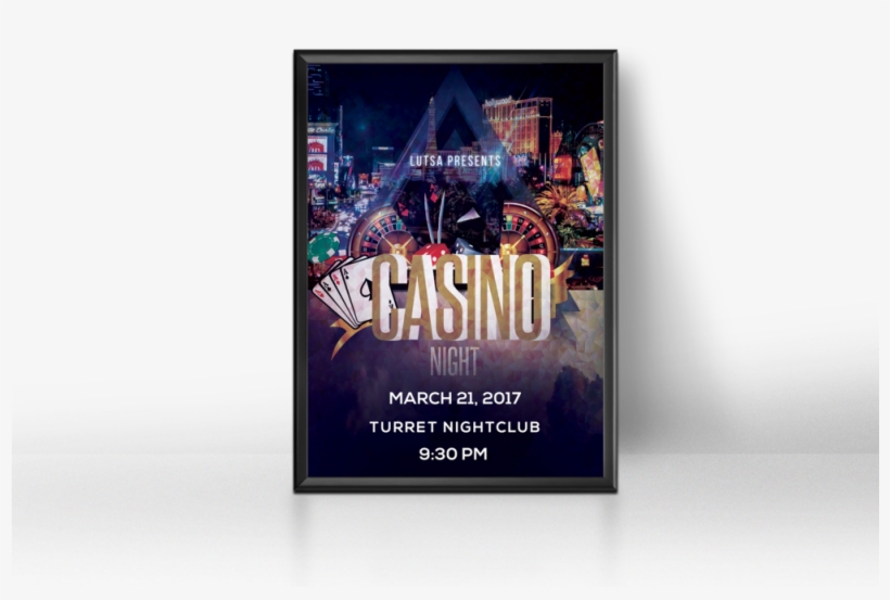Poster Frame Mockup - Pingoworld City Skylines Streets Of Las Vegas Photographic, transparent png #3558684