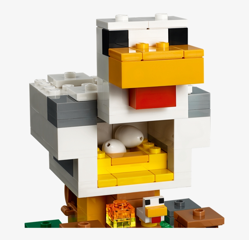 Lego Minecraft - Lego Minecraft The Chicken Coop 21140, transparent png #3558685