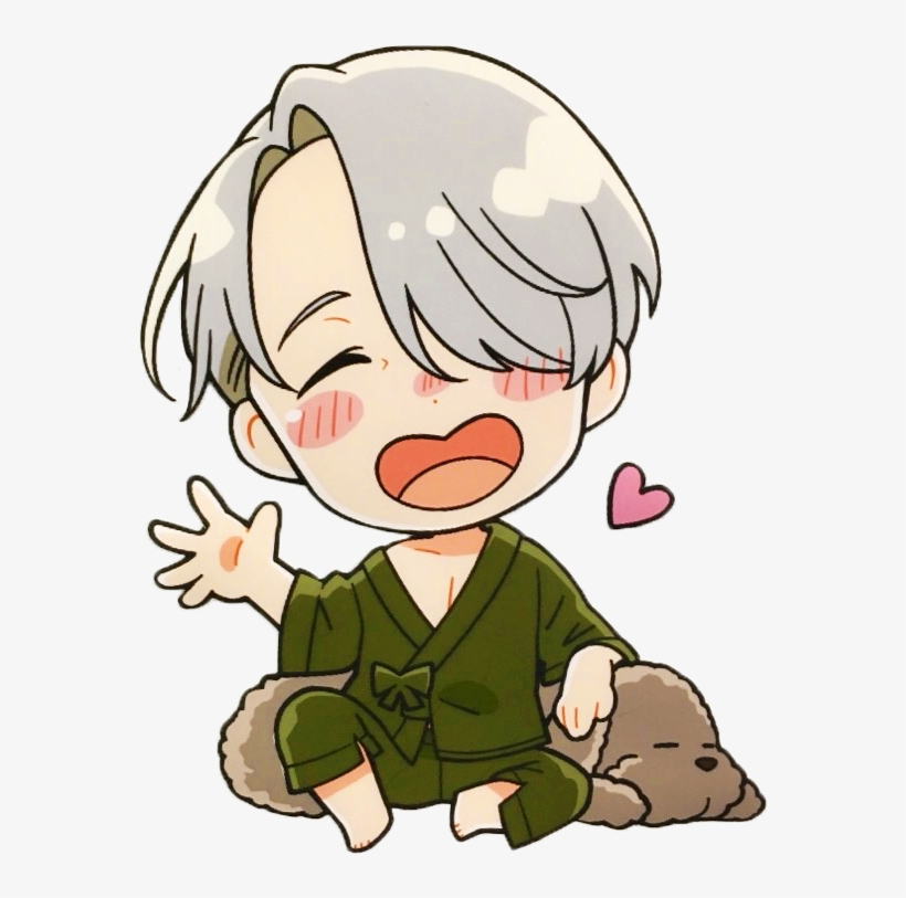 4 Replies 989 Retweets 1,984 Likes - Chibi Yuri On Ice Victor, transparent png #3558814