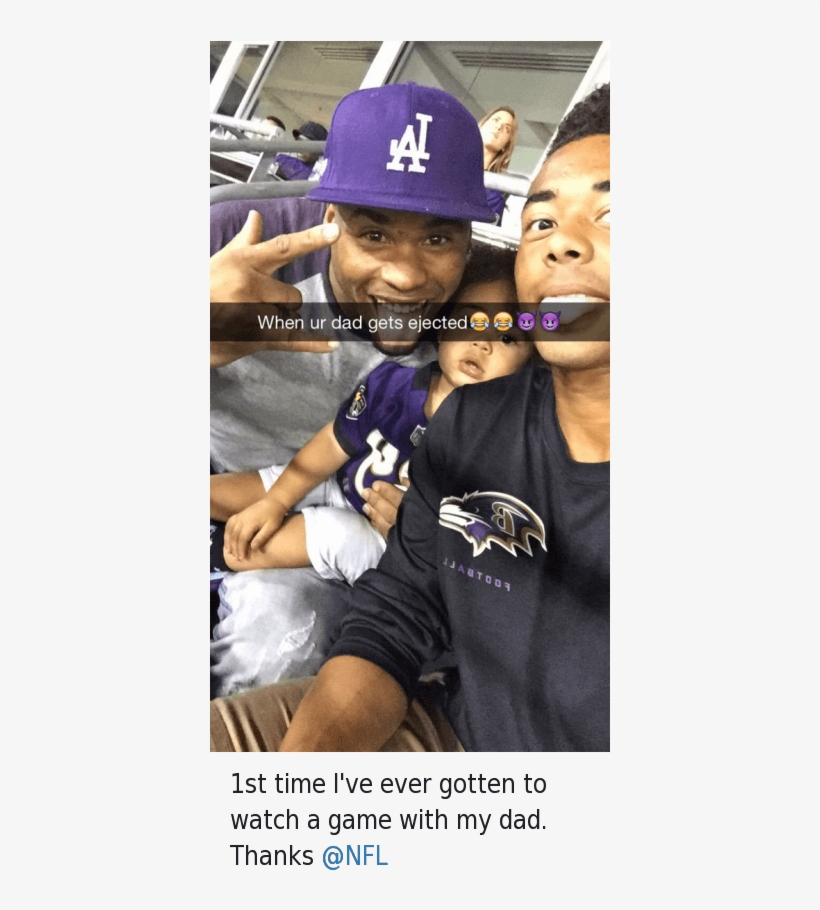 Dad, Nfl, And Game - Steve Smith Sr Sons, transparent png #3558815