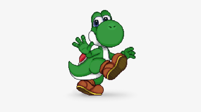 Yoshi Smash Flash 2, transparent png #3558858