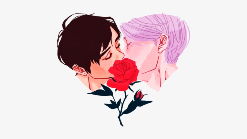 On Ice) - Viktor Nikiforov X Yuuri Katsuki (viktuuri) - Yuri On Ice, transparent png #3558908