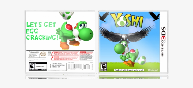 Yoshi 3d Box Art Cover - Yoshi, transparent png #3559026
