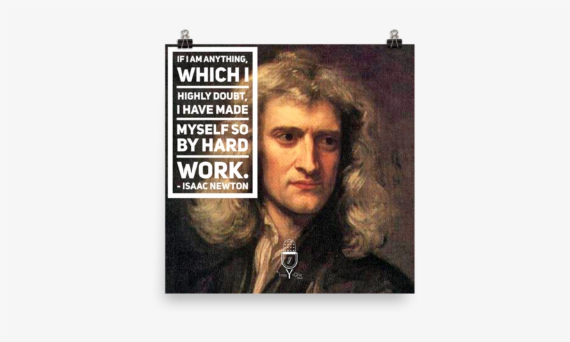 Poster - Isaac Newton - Science Scientist In India, transparent png #3559526