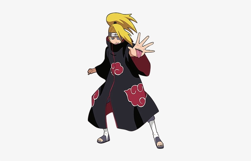 Deidara-a - Naruto Deidara Render, transparent png #3559627