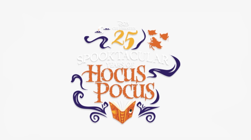 Tickets For D23 Celebrates 25 Spooktacular Years Of - Hocus Pocus Spellbook Necklace, transparent png #3559780