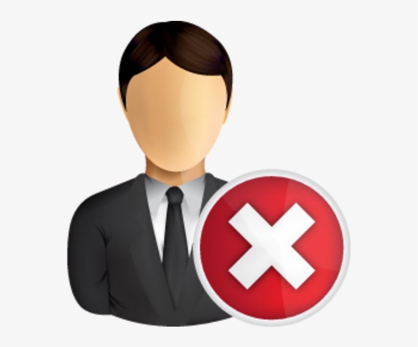 Delete User Icon Png, transparent png #3559808