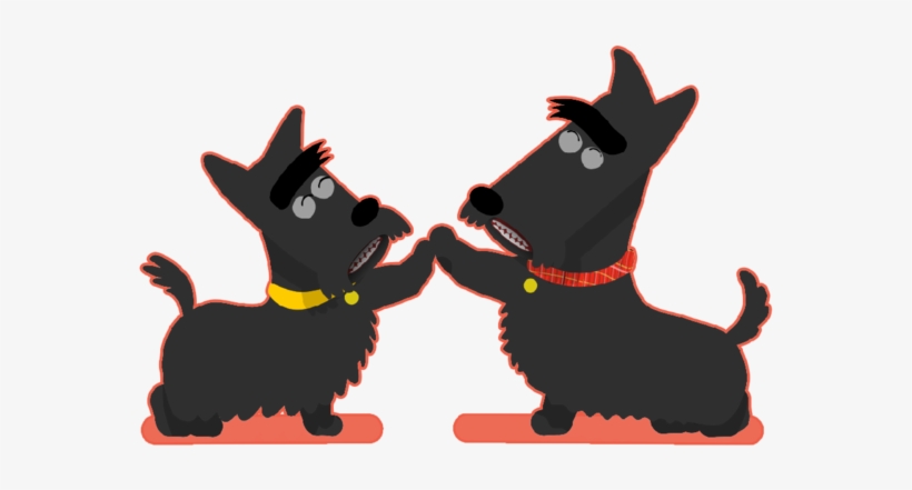 Will And Ainsley The Own It Scottie Dogs - Dog, transparent png #3561096