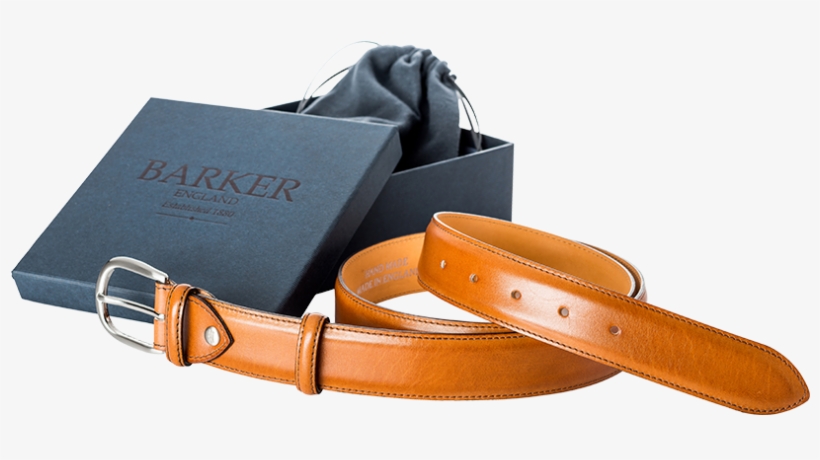 Barker Cedar Calf Belt, transparent png #3561120