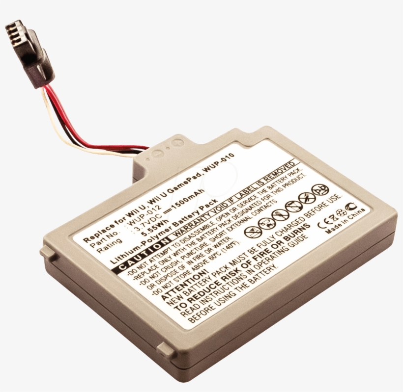 Battery For Nintendo Wii U Gamepad, Li-po, 1500 Mah - Vodafone V625 Hb5a 1h Battery, transparent png #3561206