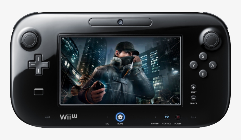 Wii U Gamepad Black, transparent png #3561418