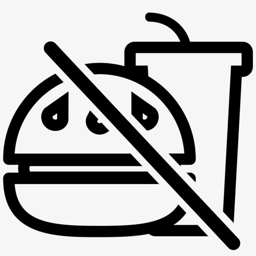 No Food Allowed - No Food Icon Png, transparent png #3561595