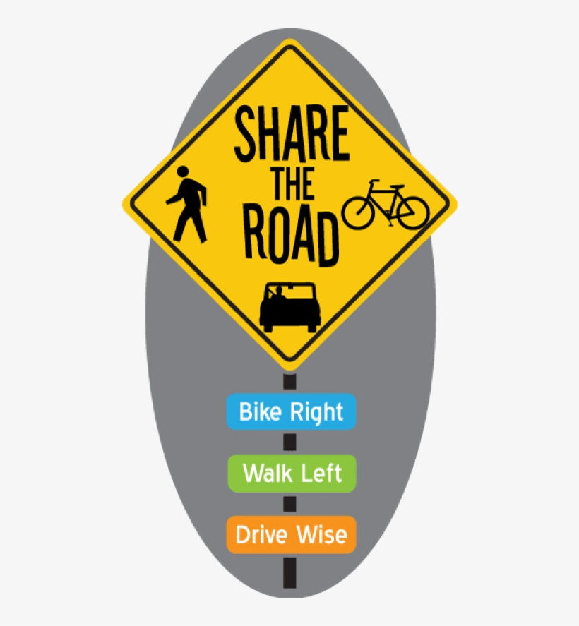 Whether You Are Driving Your Car, Riding Your Bike, - Accuform (bicycle / Pedestrian) Detour (arrow) (frk333hp), transparent png #3561742