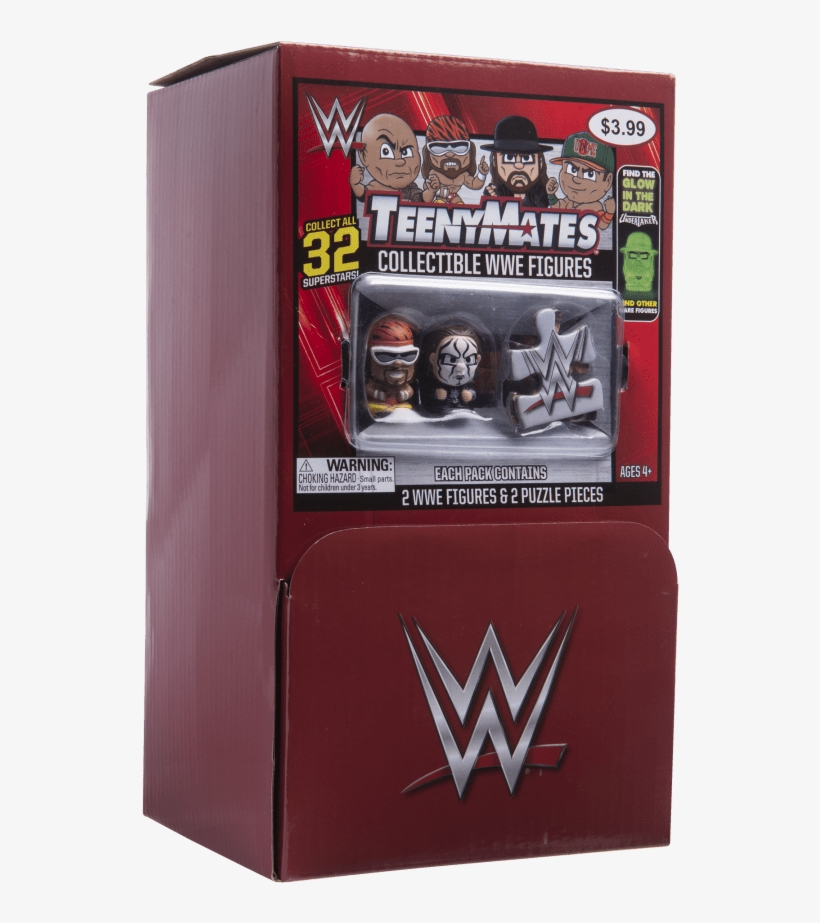 Too Late It's Over - Wwe Teenymates Mini Figure Mystery Box Wwe Wrestling, transparent png #3561878