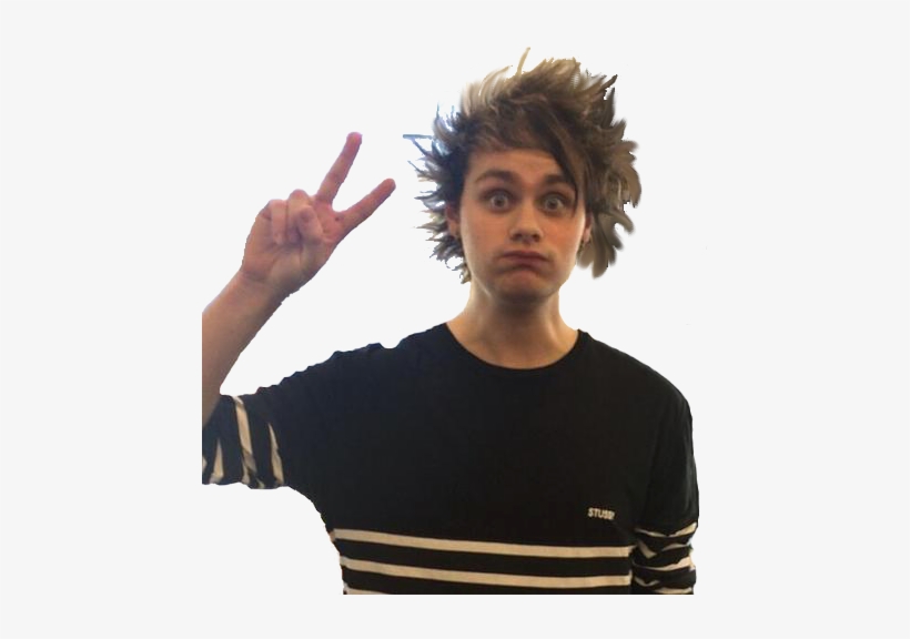 Hey Peace From Michael Tumblr Transparent Michael Clifford - 5 Seconds Of Summer, transparent png #3561905
