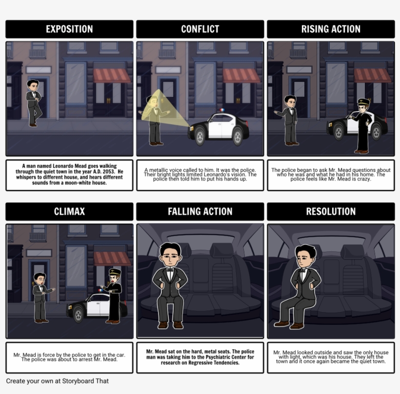 "the Pedestrian" Storyboard - Girl Who Was Anne Frank Lesson, transparent png #3562012