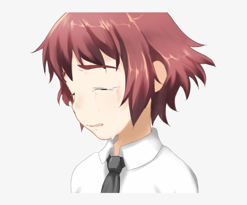 From The Picture, I Have Come To The Conclusion That - Katawa Shoujo Rin Crying, transparent png #3562540