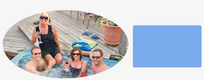 People Having Fun In Hot Tubs - Relaxation, transparent png #3562822
