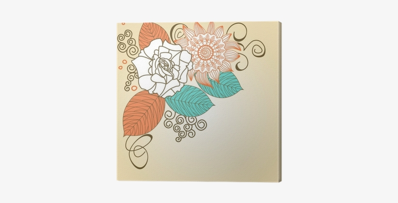 Pretty Floral Twin Duvet, transparent png #3562841