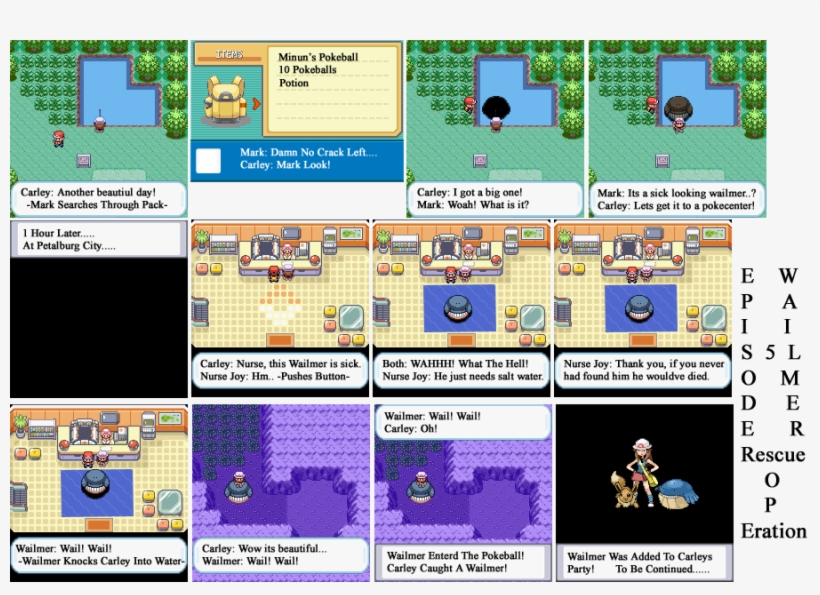 Episode 5 "wailmer, Rescue Operation " - Pokemon, transparent png #3562982