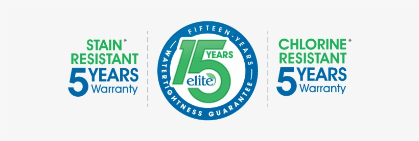 Elbtal Elite 15 Year Warranties From The Pool People, - The Pool People Ltd, transparent png #3563002