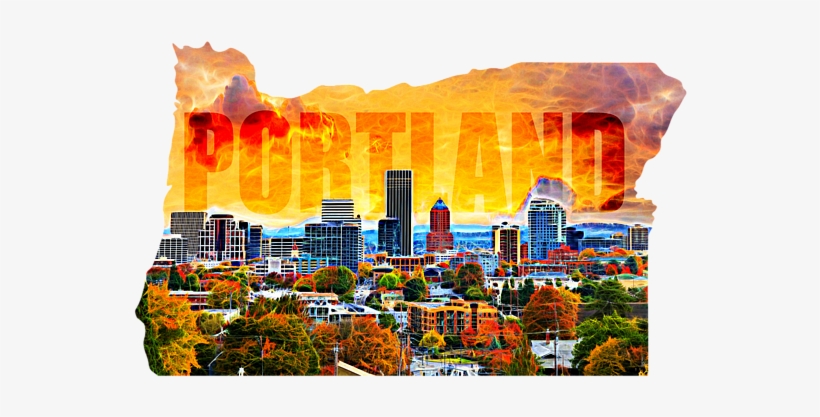 Click And Drag To Re-position The Image, If Desired - Portland - Canvas Poster Art 36x24, transparent png #3563253