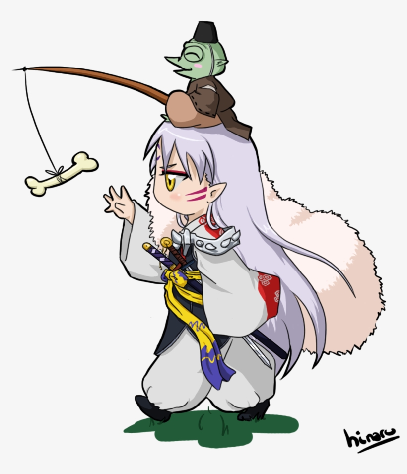 175 Images About Sesshoumaru♡ On We Heart It - Cartoon, transparent png #3563548