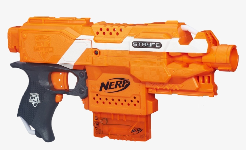 Gun-image - Toy: Nerf N-strike Elite Stryfe Blaster, transparent png #3563698