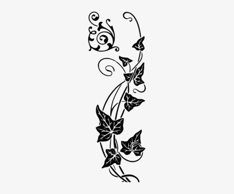 picture Floral Black Simple Corner Design corner design in page free