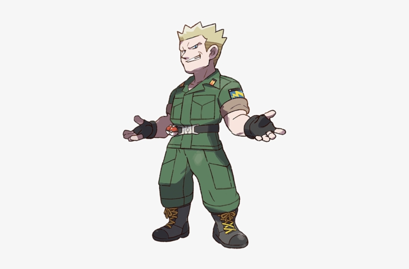 Surge ) - Pokemon Let's Go Lt Surge, transparent png #3563747