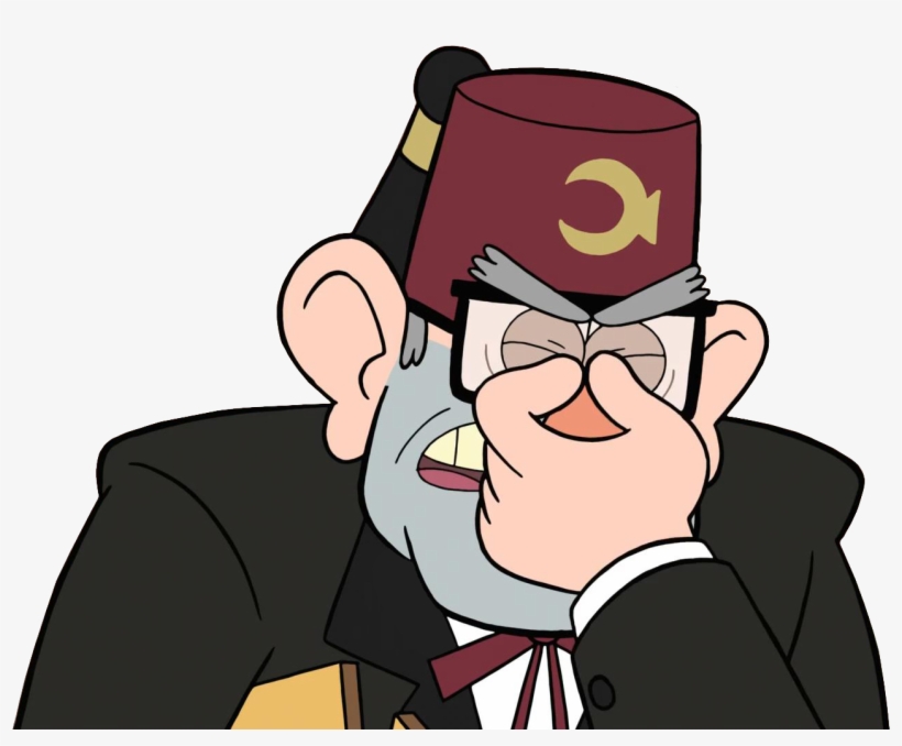 Post - Grunkle Stan, transparent png #3563865
