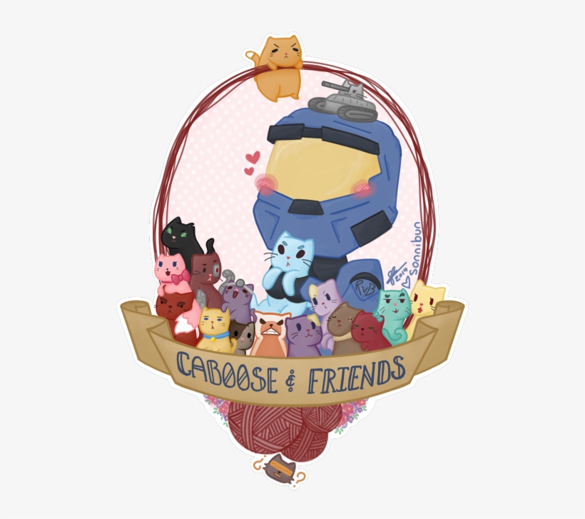 My Art Red Vs Blue Rooster Teeth Rvb Roosterteeth Michael - Red Vs Blue Cats, transparent png #3564004