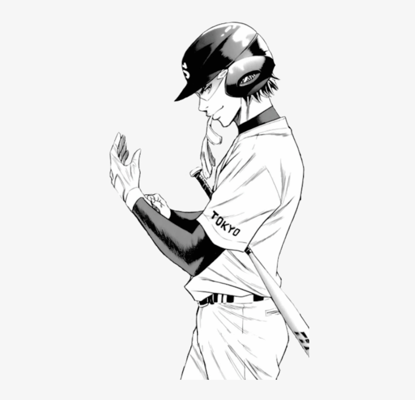 Ace Of Diamond Miyuki Manga, transparent png #3565393