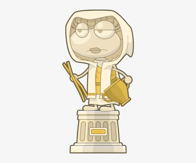 Hestiastatue - Poptropica Greek Gods, transparent png #3565617
