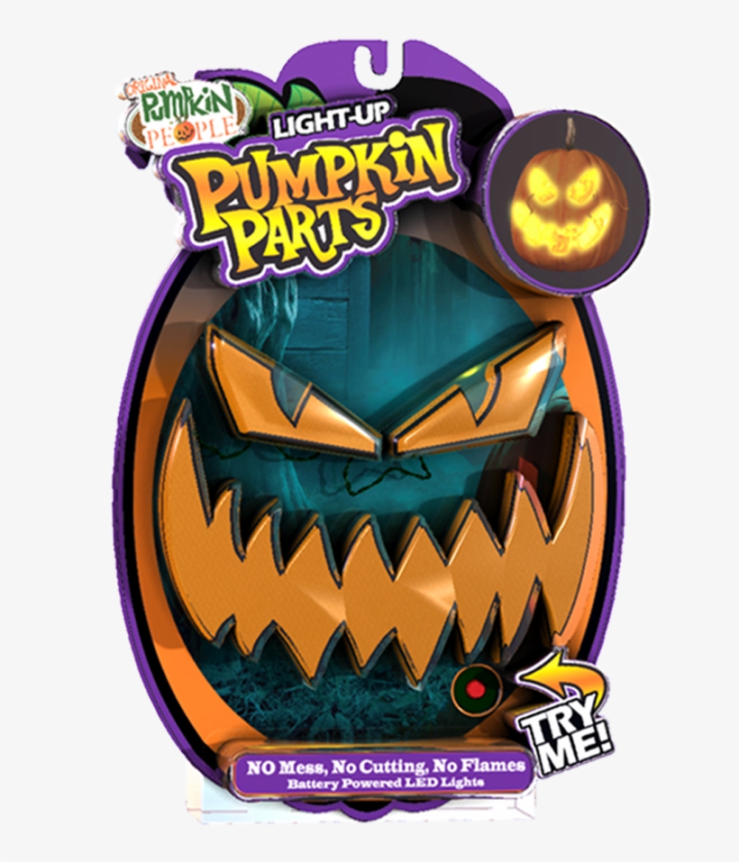 Pumpkin Parts Led Light Ups - Pumpkin Parts Led Light Ups - By Pumpkin People Evil, transparent png #3565846