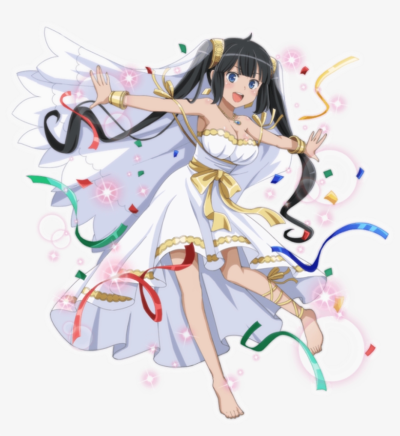 22 Jun - Danmachi Bell And Lefiya, transparent png #3565939