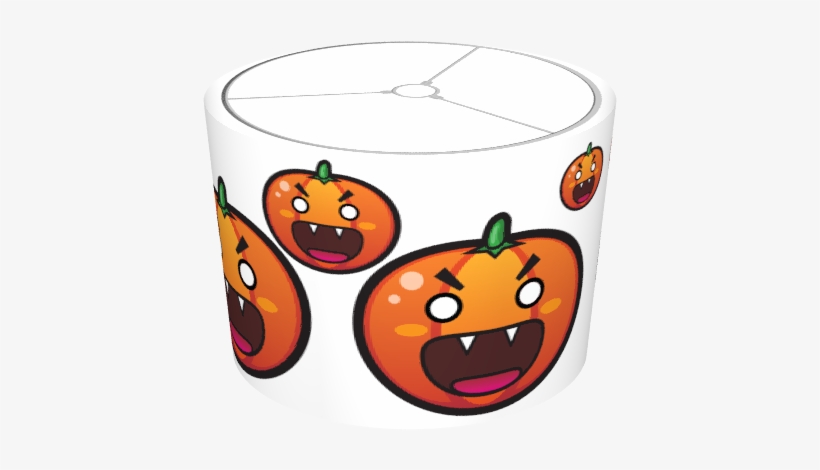 Evil Pumpkin Lampshade - Cartoon, transparent png #3566024