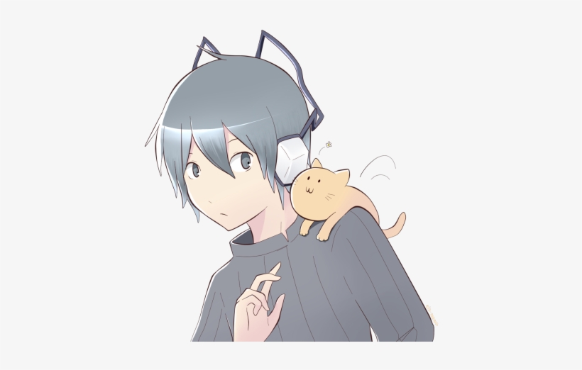 Kazuya Has A Cat Now =^w^= - Cartoon, transparent png #3566073