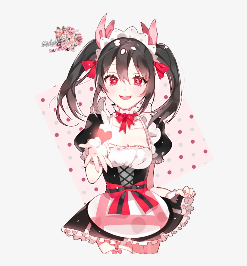 Nico Nico Nii - Nico Yazawa Fanart Render, transparent png #3566507