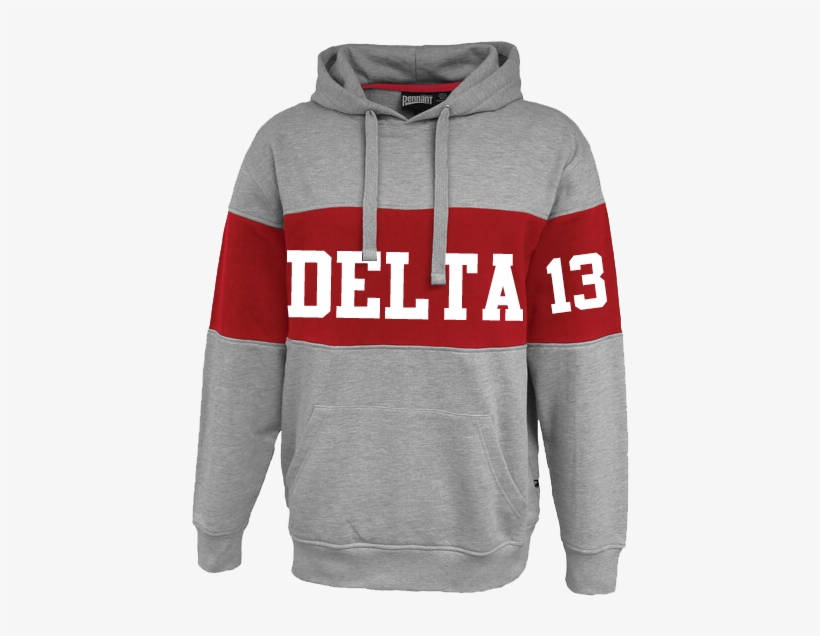 Delta Sigma Theta Cross Chest Hoodie - Delta Sigma Theta Hoodie, transparent png #3566677
