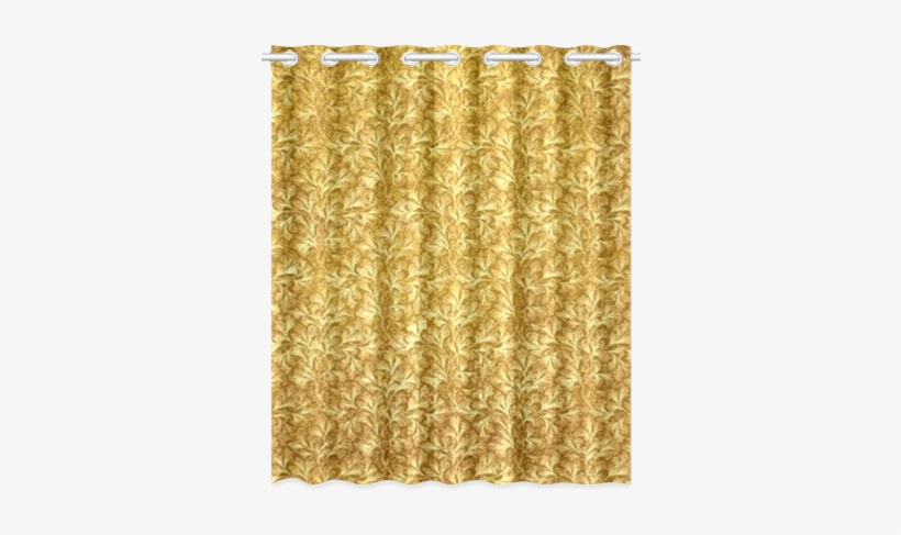 Vintage Floral Lace Leaf Yellow New Window Curtain - Window Valance, transparent png #3566870