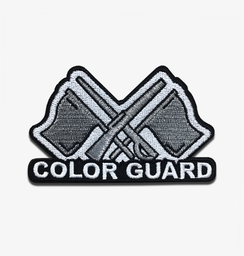 Color Guard Instrument Patch - Rotc Color Guard Patches, transparent png #3567289
